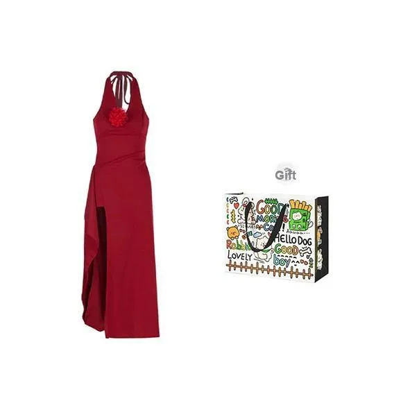 INCO VIBE Без рукавов Платье Женское Красное