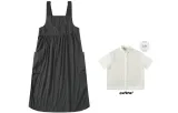 Dark Gray (Comes with Short-Sleeved Shirt)