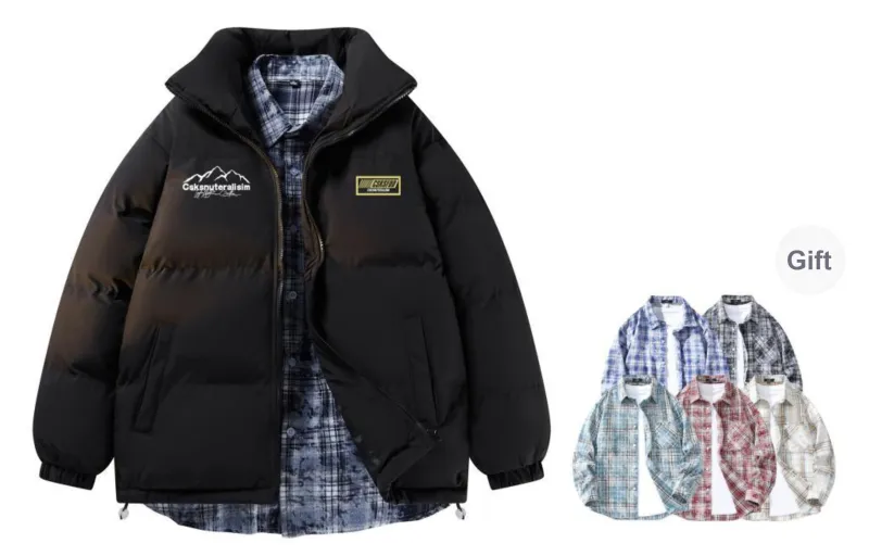 CSKS Puffer Jackets Unisex-31
