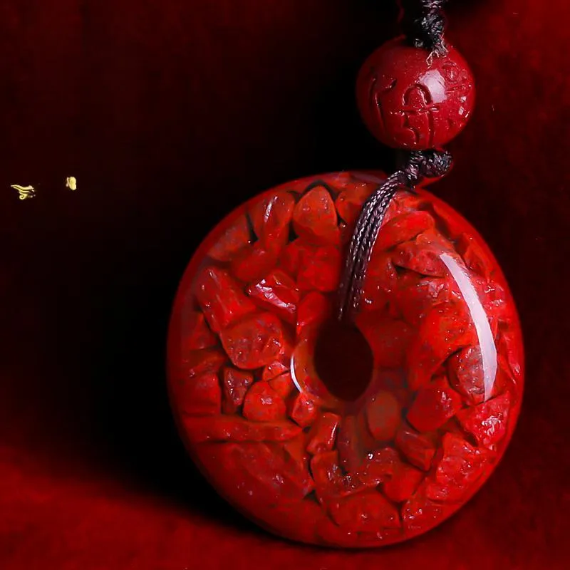 Cardamom Time Cinnabar Pendants Unisex-1