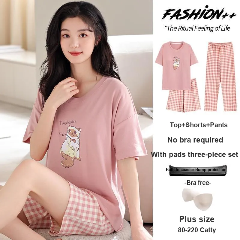 MADALLO Pajama Set Women's Pink-3