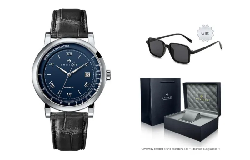 PONIGER Men Watch-0