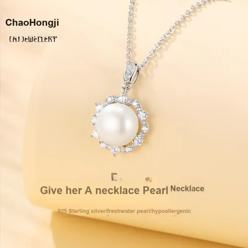 CHAOHONGJI Pearl Necklaces Women's