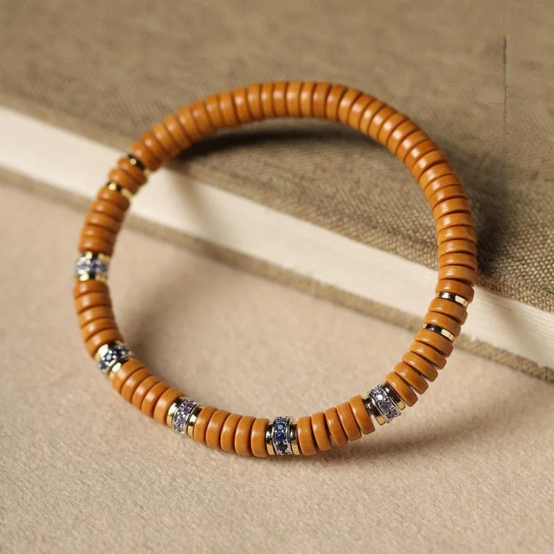 YUFENGXI Olive Pit Bracelets Unisex-3
