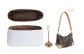 (Lv Croissant Bag) DuPont Paper Liner+Croissant Charm