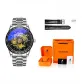 K105TY Cool Silver[Orange Heart Orange Box]