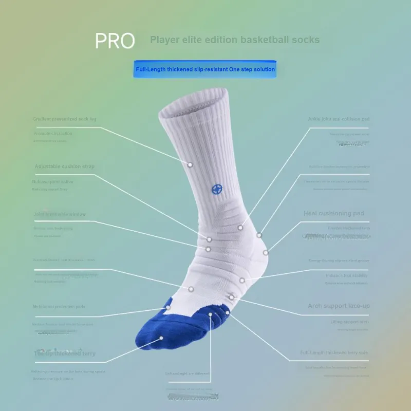 I.t.b Basketball Socks Men's 4 Pack-3