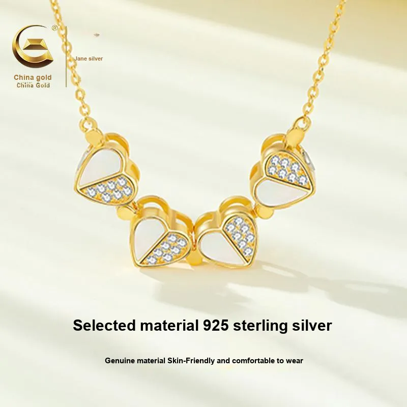 ZSY Silver 925 Collarbone Chain Women's-3