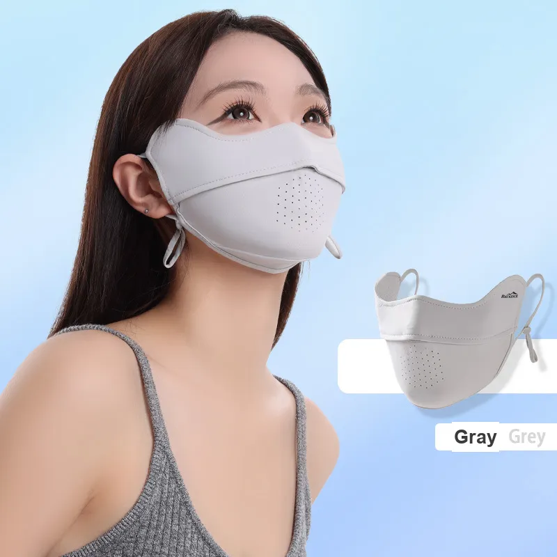 BKCXZICE Polyester Sun Protection Masks Unisex-1