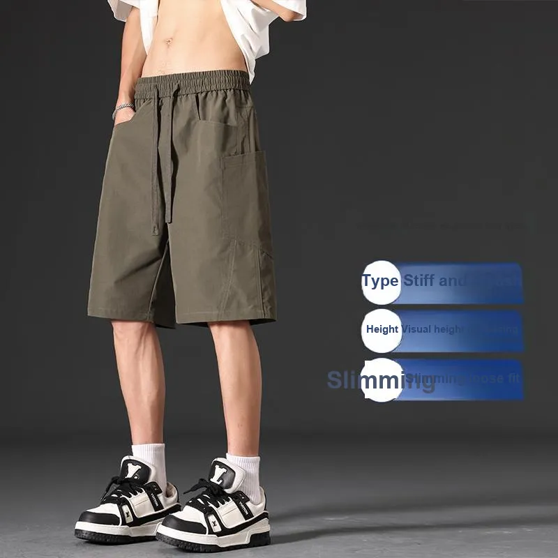 Yiwen Cargo Shorts Unisex-17