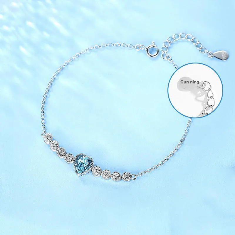 CHIEMOT S925 Silver Bracelets Women's-4