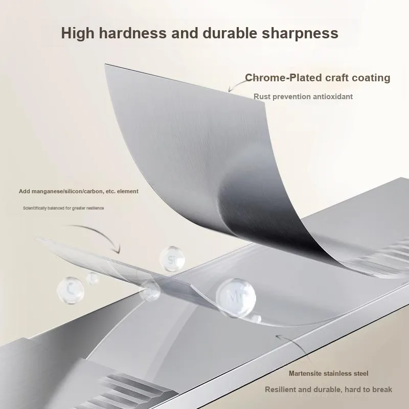 Goodgudi White Gold, Stainless Steel Eyebrow Razor