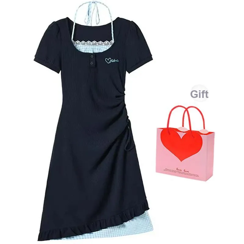 Pa33word Short Sleeved Dress Women's-6