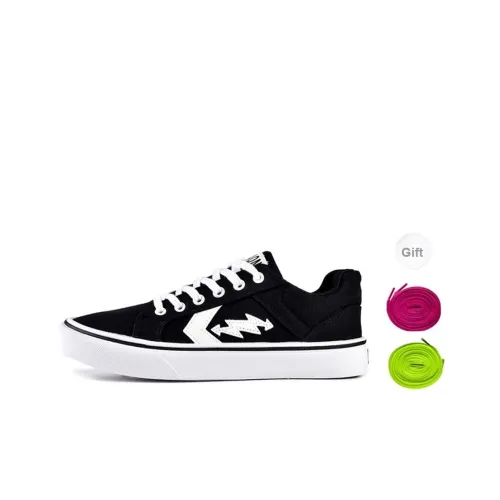 CHERRY KALIKA Slip-resistant Abrasion-resistant Lightweight Breathable Low-Top Skateboard Shoes Men's Black CHERRY KALIKA Противоскользящие Износостойкие Легкие Дышащие Низкие Кроссовки для Скейтбординга Мужские Черные