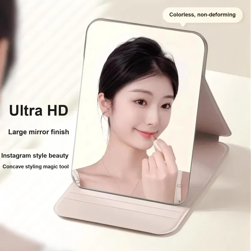 Jingda Desktop Tulip Stand Portable Foldable Mirror Grooming-6