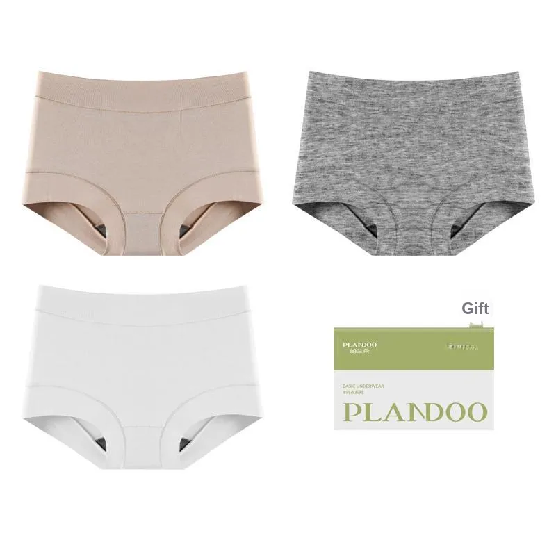 PLANDOO Underpants Women's Shopping Bag 3 Pack-12