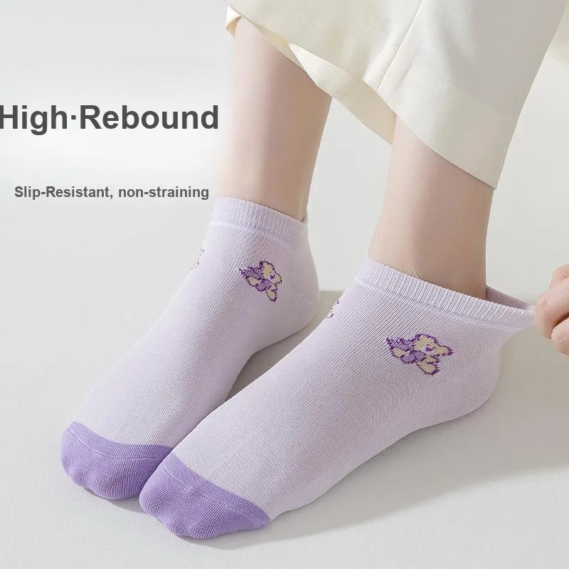 MIIOW Ankle Socks Women's 5 Pack-5