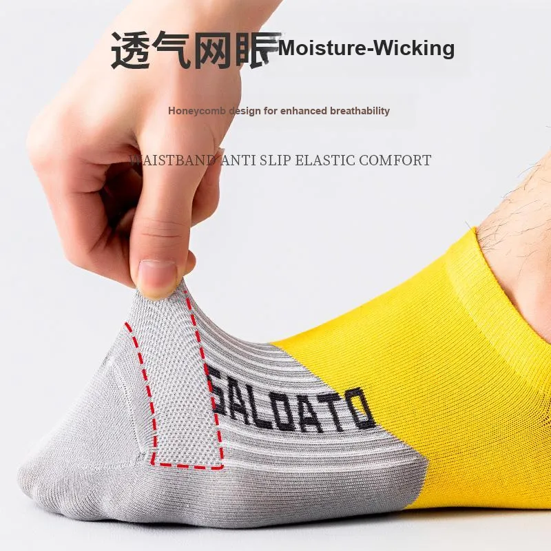 ROBINHOOD No Show Socks Men's 5 Pack-2