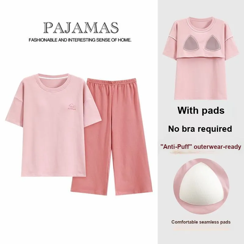 FENTENGCARE Pajama Set Women's Pink-2