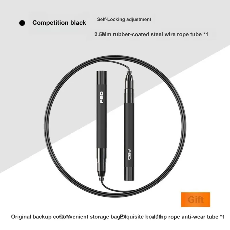 FEIERDUN Sports & Fitness Non Countable Jump Ropes Adults PVC+Steel Wire Rope, Silicone, Aluminum Alloy Controller-7