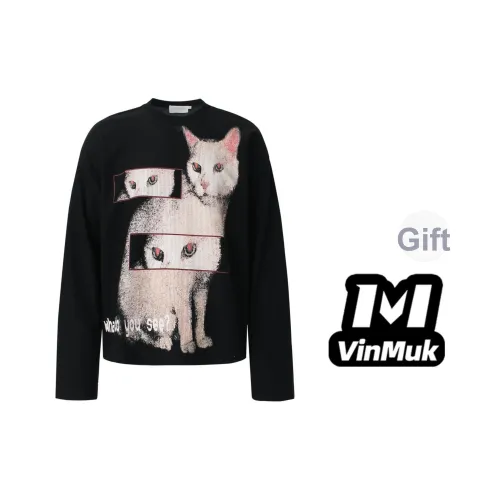 VINMUK Черный Унисекс T-рубашки