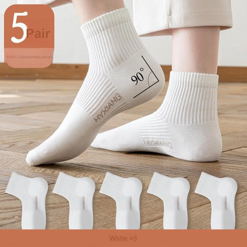 H YXIANG Ankle Socks Women's 5 Pack-1