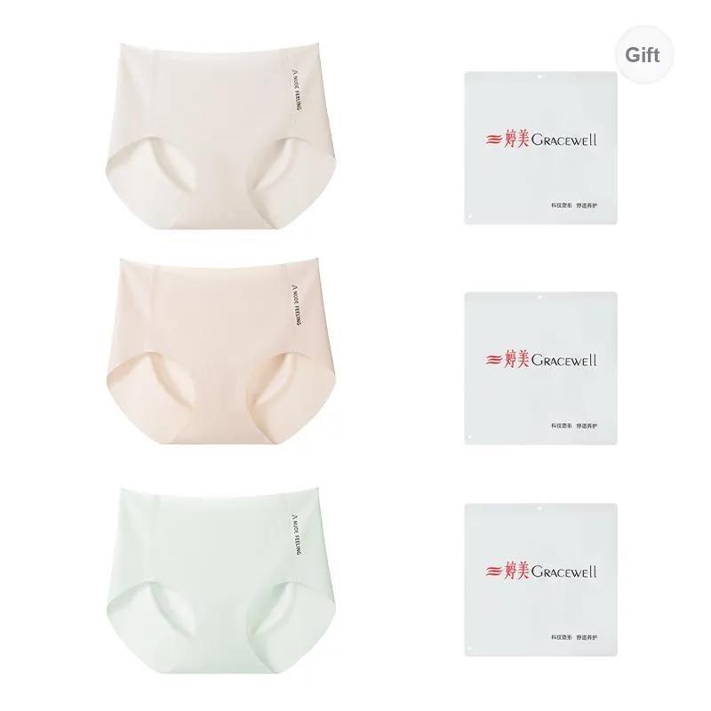 GRACEWELL Underpants Women's Shopping Bag 3 Pack-8