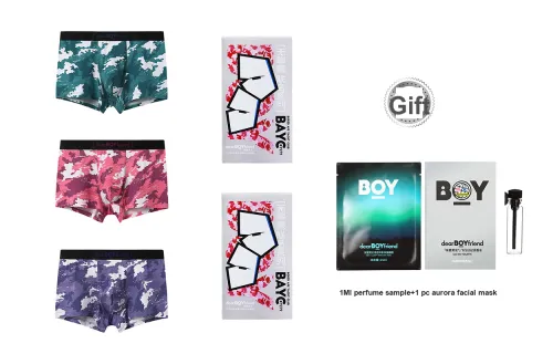 DearBoyFriend Boxer Shorts Men's Gift Box Set 3 Pack