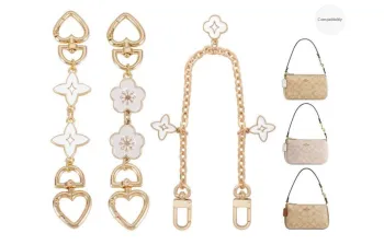 GUYI Alloy Bag Accessory Women's Gold Tone