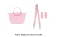 (Pink) 86-103cm Adjustable Cow Leather Set