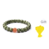 Collector's Level · Protea Green Star Moon | Style 2 Barrel Bead 8*9mm