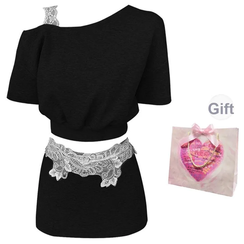 Pa33word Two Piece Skirt Sets Women's-14
