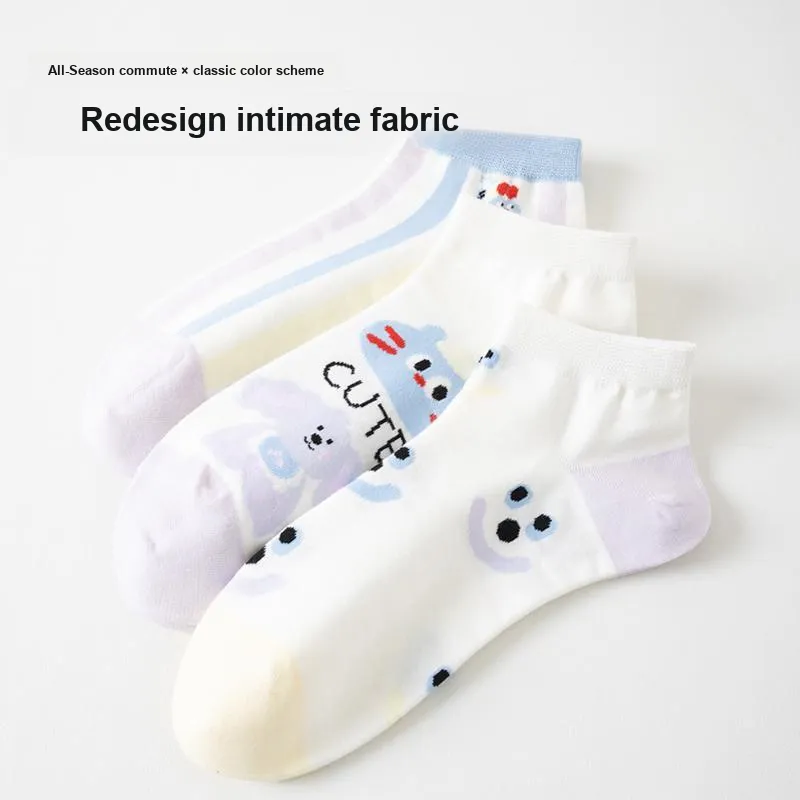 Caramella Ankle Socks Women's 3 Pack-30