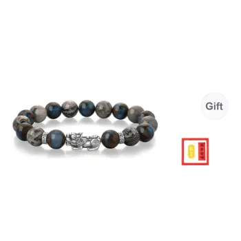 Chongqing Gold Store Map Stone Bracelets Men's