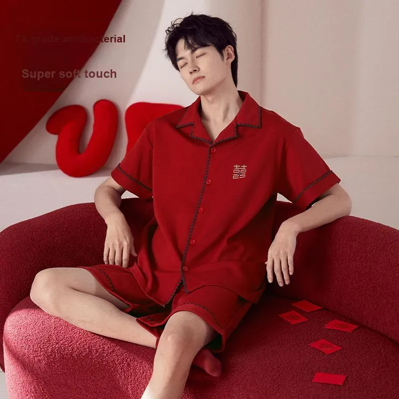 FENTENGCARE Men Pajama Sets-4