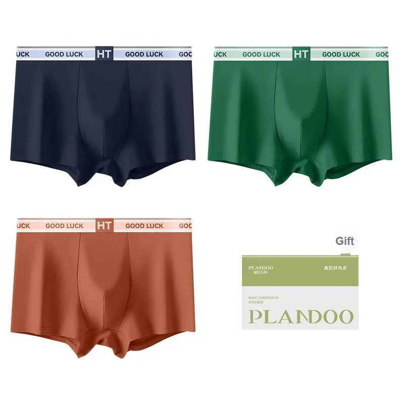 PLANDOO Underpants Men's Box 3 Pack-0