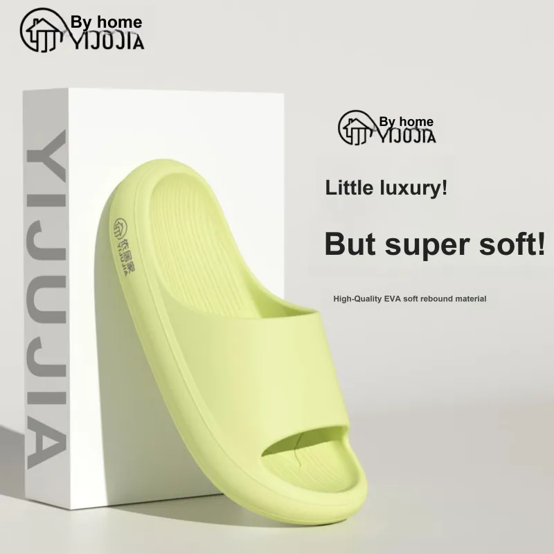 Stay At Home Platform Slip Resistant, Abrasion Resistant, Squashy And Bouncy Feeling Slippers-13