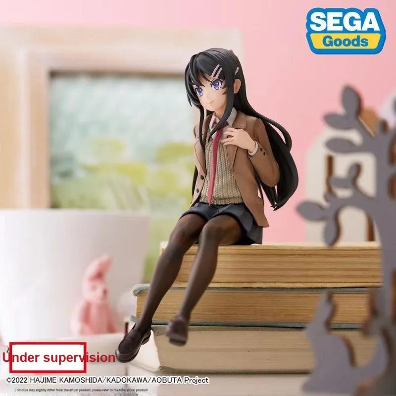 SEGA Mai Sakurajima Rascal Does Not Dream Of Bunny Girl Senpai Noodle Stopper Figure Bonus Gifts 14cm-2