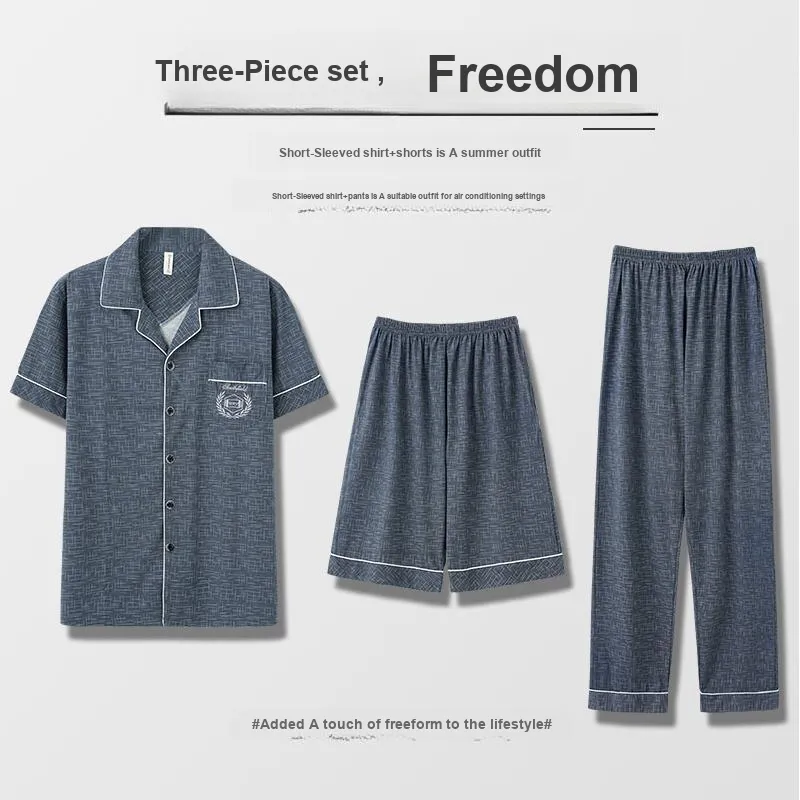 Mulong family Men Pajama Sets-2