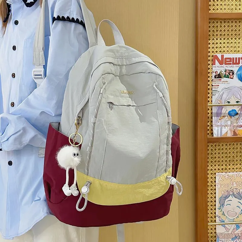 Debecca Nylon Backpack Regular Unisex Multicolor-6