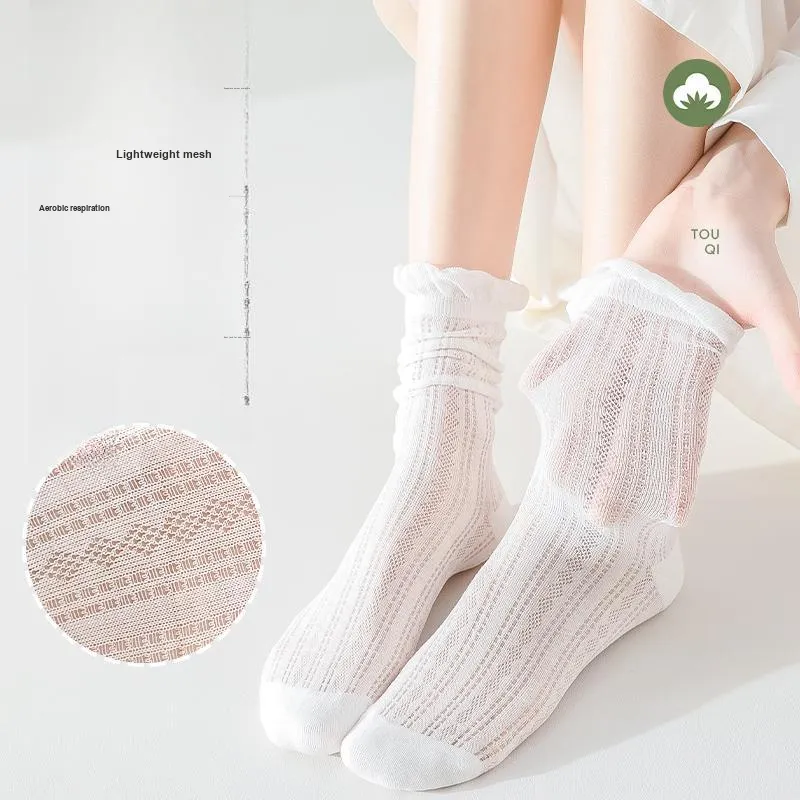 MIIOW Knee High Socks Women's 5 Pack-2
