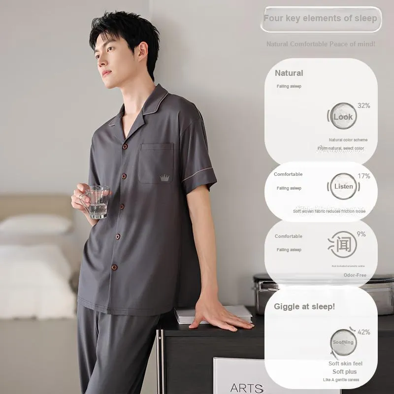 MADALLO Men Pajama Sets-2