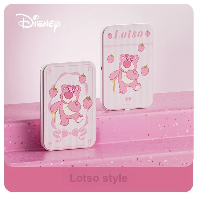 Disney x Tricolor Light Adjustable Make Up Mirrors Compact And Lightweight-1