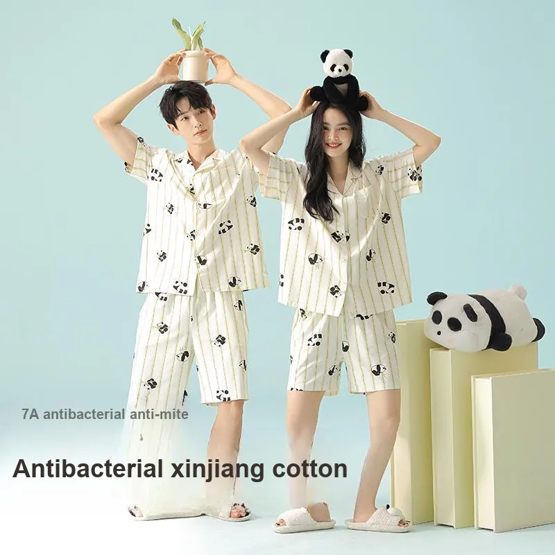 WANANNI Pajama Set Unisex Light Apricot Yellow-1