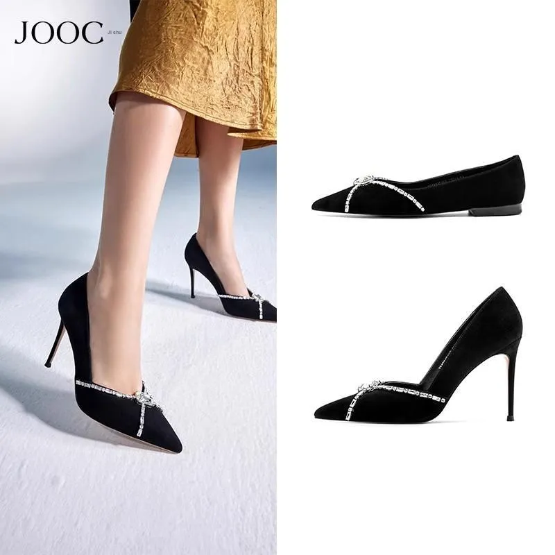 JOOC Slim Heel High Heels Women's-4