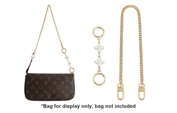 Luxury Care Artisan Workshop Copper Bag Straps Women's Gold