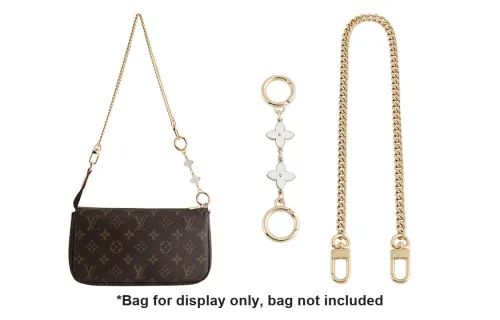 Luxury Care Artisan Workshop Copper Bag Straps Women's Gold