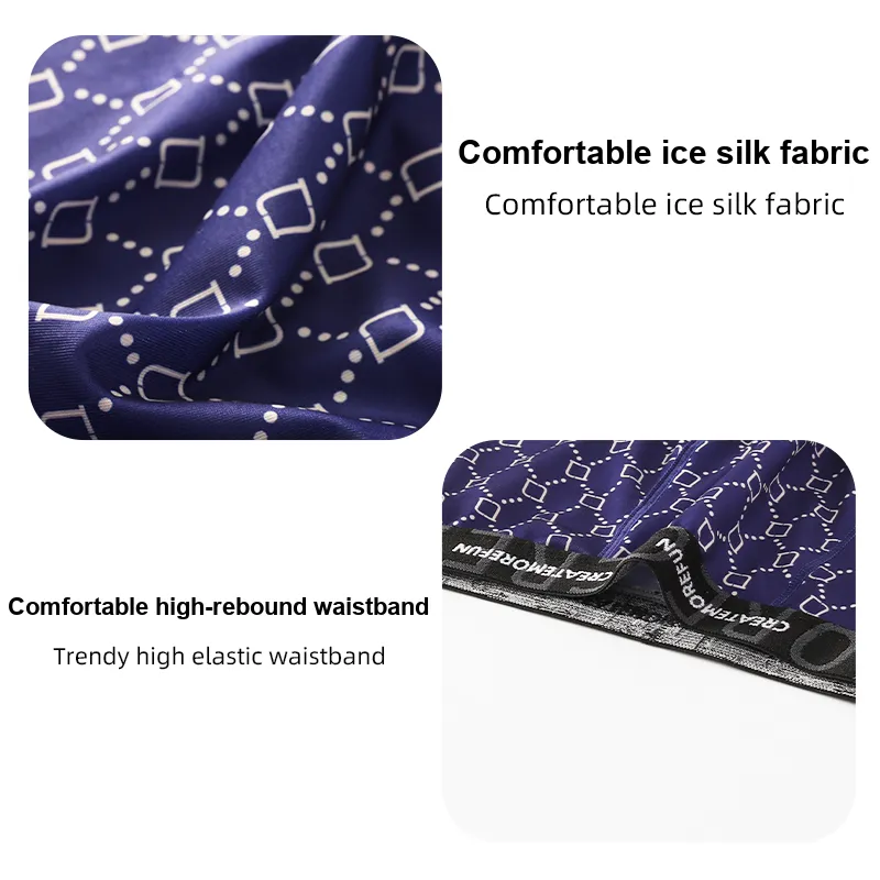 Qiao Ni Tong Underpants Men's 3 Pack-2