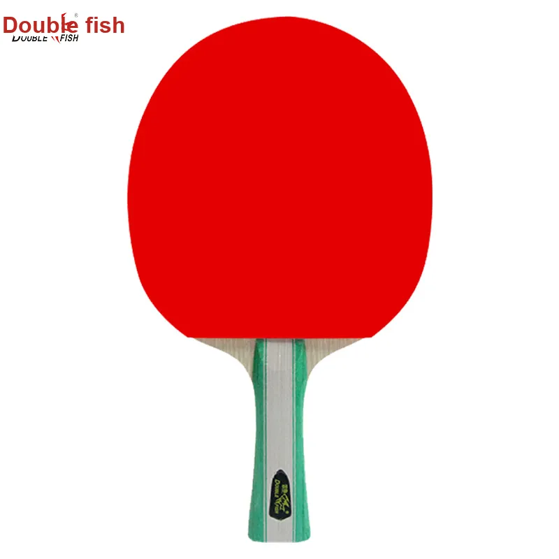 DOUBLEFISH Ping Pong Paddles Unisex Basswood Sponge Red-5