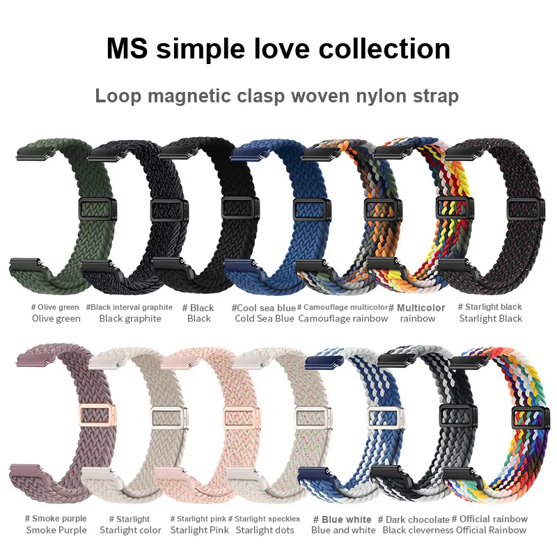 CHRROTA Watch Band Xiaomi Compatibility Nylon Material-10
